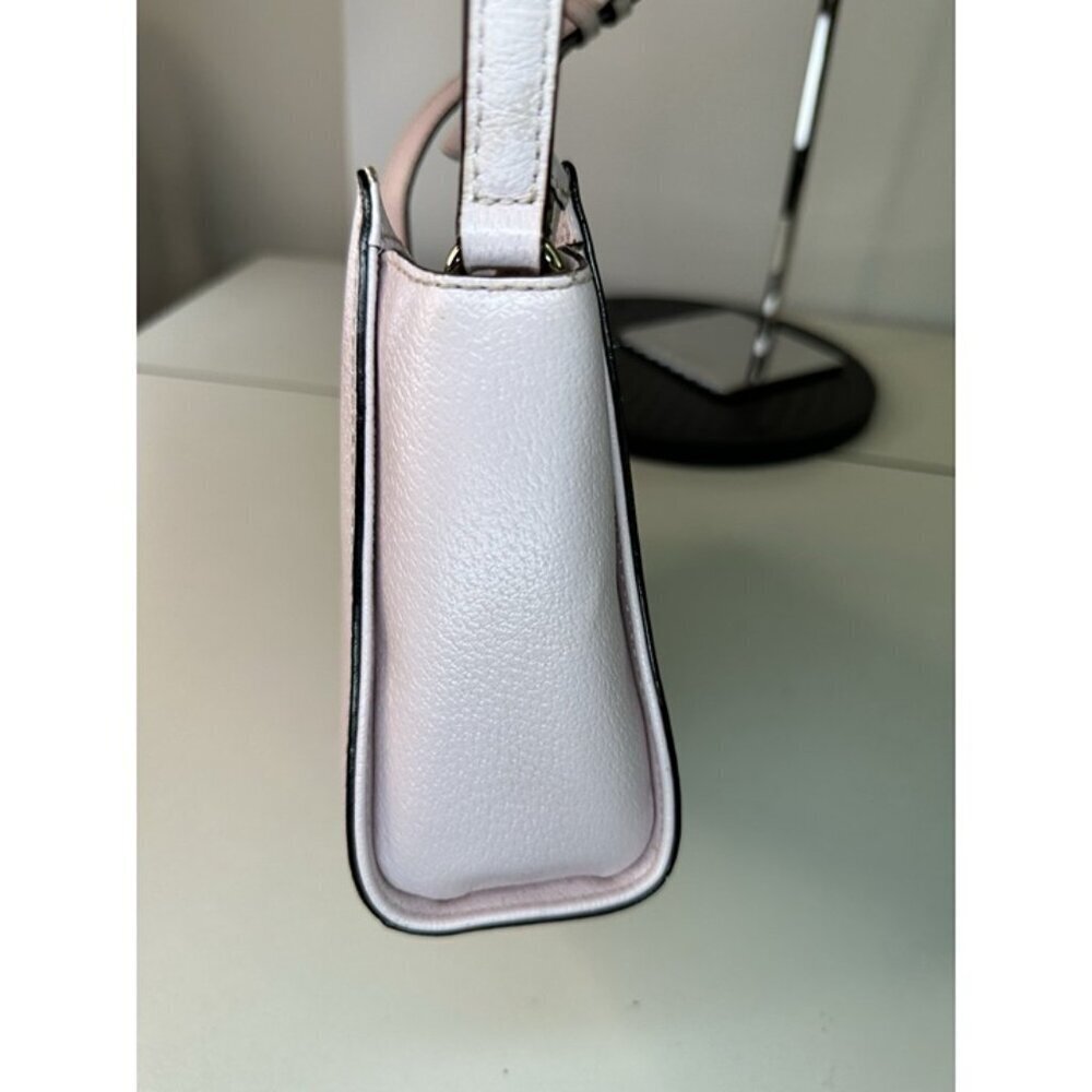 Kate Spade Pink Mauve Crossbody Purse Handbag 100% Leather - Picture 3 of 8
